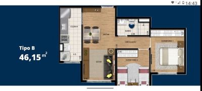 Apartamentos 2 Dormitórios R$ 199,000