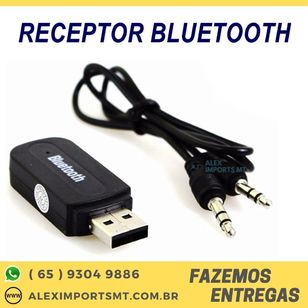 Receptor Usb P2 Bluetooth 10 Metros áudio Estéreo Original