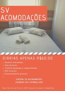 Taubaté Hospedagem Acomodações Silvestre