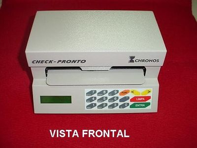 Assistência Impressora de Cheque Chronos Check Pronto em Piracicaba