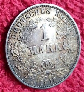 Moedas Prata 900 Silver Coins 1 Mark Deutsches Reich Alemanha Germany