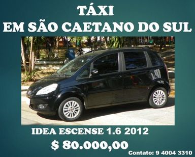 Táxi em São Caetano do Sul