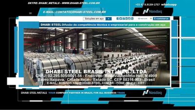 Dhabi Steel Bobina de Chapa Galvalume