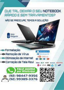 Manutenção de Computadores e Notebooks em Domicílio