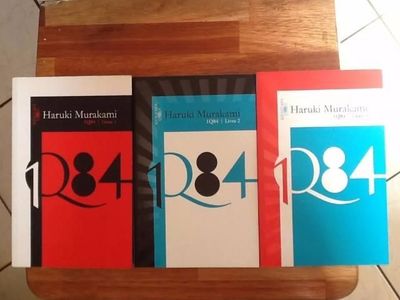 Haruki Murakami 1q84 Livro 1,2,3