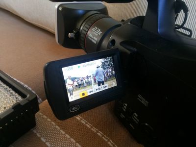 Filmadora Ag Ac7 Panasonic Fulhd + Câmera Fotográfica Canon Xs Rebel