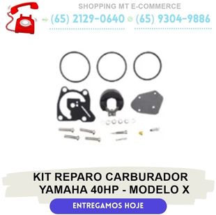 Kit Reparo Carburador Yamaha 40 Hp