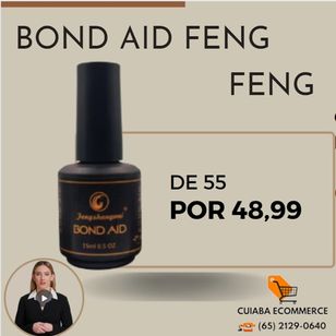 Bond Aid Unha Gel Acrigel Porcelana Base Fengs Nails