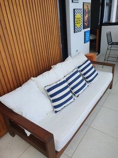 Sofa Area Externa de Madeira da Tok&stok