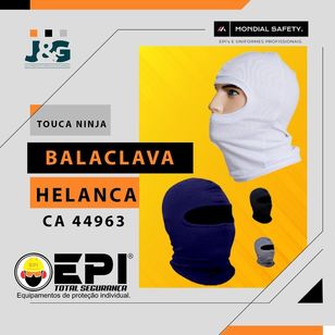 Balaclava Térmica Touca Ninja Mascara Moto Motoqueiro Epi Total Cuiabá