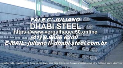 Ferro Pra Obra Vergalhão Dhabi Steel