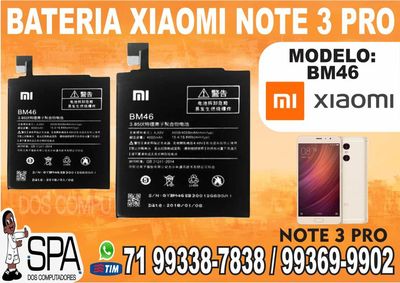Bateria Xiaomi Bm46 para Redmi Note 3 Pro em Salvador BA