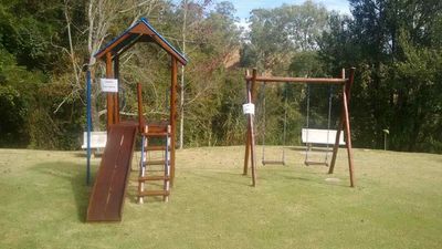 Playground Infantil Casinha de Madeira de Tarzan de Eucalipto Tratado