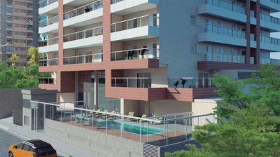 Apartamento com 49.87 m² - Flórida - Praia Grande SP