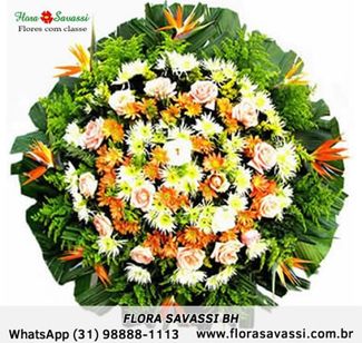 Floricultura Entrega Coroas de Flores Velório Metropax Bh Coroas Bh