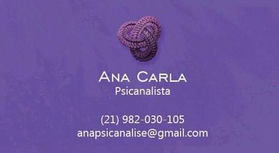 Ana Carla Psicanalista