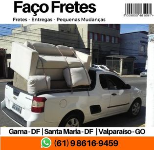 Frete Valparaíso GO - Frete Santa Maria DF - Frete Gama DF