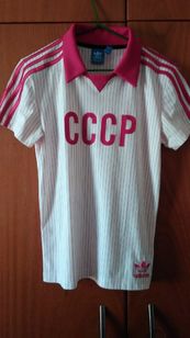 Camiseta Retrô Adidas Originals União Soviética Cccp