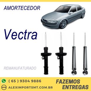04 Amortecedores Remanufaturados Chevrolet Vectra 1997 Até 2005 Kit