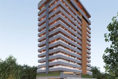 Apartamento com 109.74 m² - Forte - Praia Grande SP