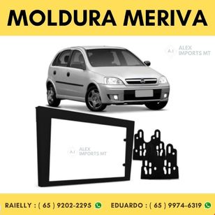 Moldura GM Vectra / Montana / Meriva 2din Moudura Dois Din Modura 2 Di