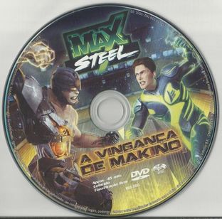DVD de Desenho Animado Max Steel: a Vingança de Makino