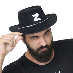 Chapéu Zorro Country com Camurça Sintética