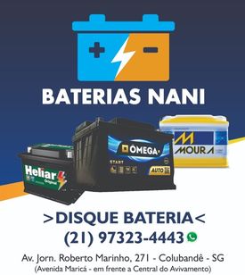 Baterias Nani - as Melhores Baterias, com Variedade e Qualidade