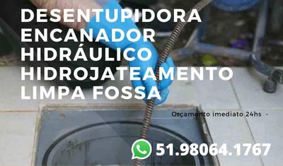 Desobstrução Canoas e Porto Alegre RS