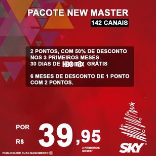 Pacote New Master II 2018