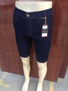 Bermuda Masculina Jeans. com Elastano. Várias Cores. Fabrica Goiânia