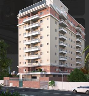 Apartamento com 54.84 m² - Guilhermina - Praia Grande SP