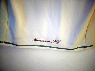 Camisa Branca Oficial Fluminense Tamanho Gg 60 Altura X 44 Largura e T
