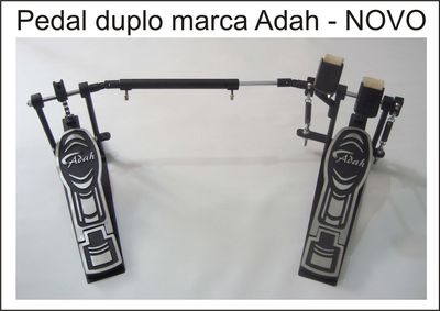 Pedal Duplo Marca Adah - Novo