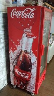 Espositor da Coca Cola