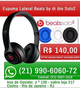 Espuma Lateral Beats By Dr Dre Solo2