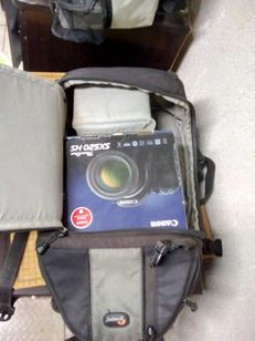 Câmera Canon Powershot Sx520hs + Mochila Lowepro Sling