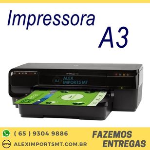 Impressora A3 Especial Hp Pro 7110 Color A3 Jato Usb / Rede / Wifi