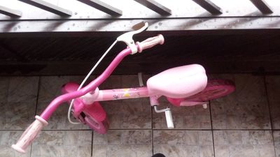 Bicicleta Aro 12 Rosa (princesas)