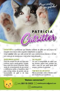 ** Cat Sitter Patricia ** Cuidadora de Gatos