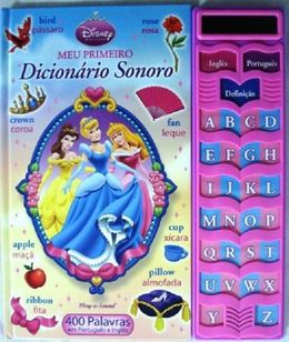 Disney Princesas Dicionario Sonoro Livro Eletrônico c/ Visor ñ Laptop