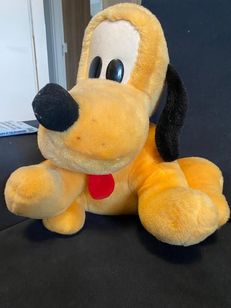 Boneco de Pelúcia Pluto Original da Disney Raridade