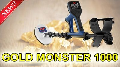 Detector de Ouro Minelab Gold Monster 1.000