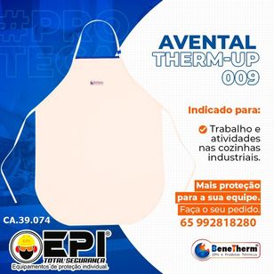 Avental Therm-up 009 Epi Total Segurança Cuiabá MT