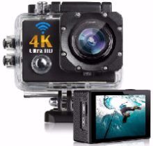 Câmera Capacete Esporte Mergulho Hd 1080p 4k