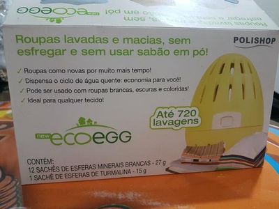 Ecoegg ($300) + Dryeregg ($300), Total de $600