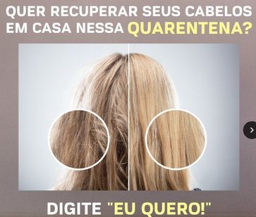 Recupere Seu Cabelo em Casa Nessa Quarentena