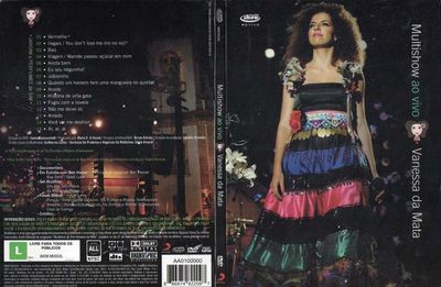 DVD Vanessa da Mata - Multishow ao Vivo