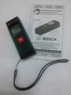 Trena Laser Bosch Gml 20 Profissional sem Uso