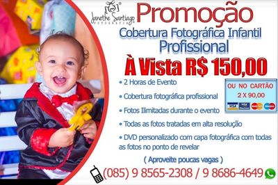 Fotografa Festa Infantil